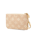 Louis Vuitton Meow Glam Pochette Cles S Coin Case Key Beige Monogram Canvas — view 2
