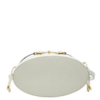 Gucci GG Canvas Horsebit Shoulder Bag Beige White — view 3