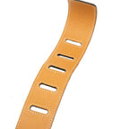 Hermes 85 Brown Silver Leather 1- Belt — view 7