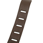 Hermes 85 Brown Silver Leather 1- Belt — view 6