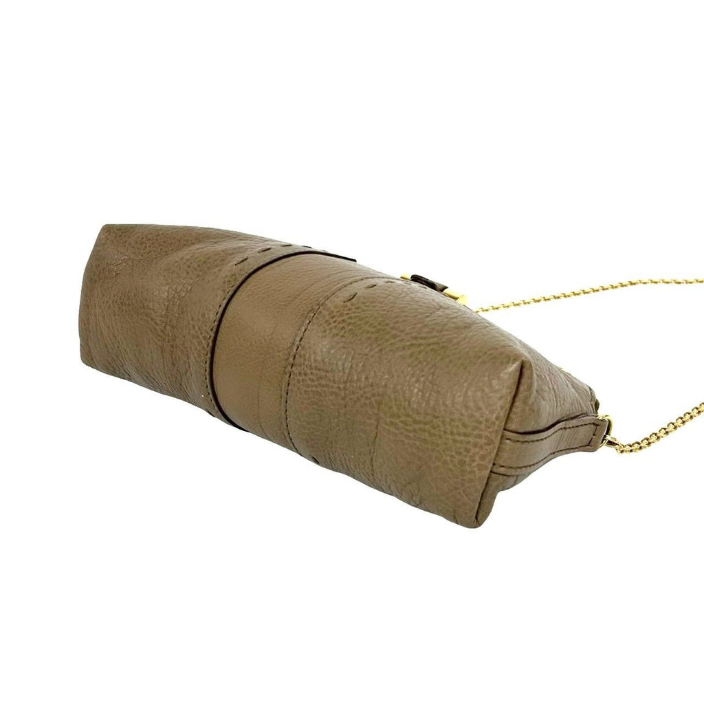 Saint Laurent Muse Leather Chain Shoulder Bag Pouch Beige — view 8