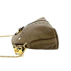 Saint Laurent Muse Leather Chain Shoulder Bag Pouch Beige — view 5