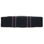 Hermes Fourre Tout MM Cotton Canvas Black Tote — view 3