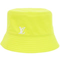 Louis Vuitton Reversible Bucket Hat Monogram Cotton Neon Yellow White