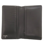 Chanel Boy CC Logo Lambskin Black Wallet — view 4
