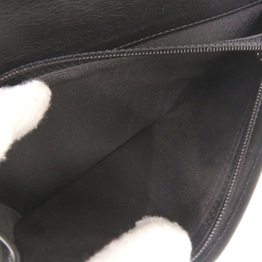 Chanel Boy CC Logo Lambskin Black Wallet — view 5