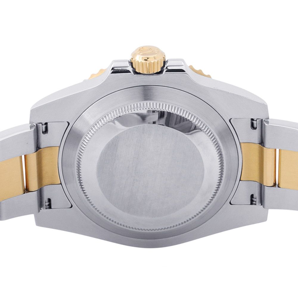 Rolex Submariner Date Diamond SS 18k Yellow Gold Roulette Black Dial — view 3