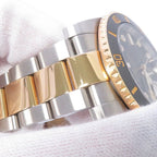 Rolex Submariner Date Diamond SS 18k Yellow Gold Roulette Black Dial — view 5