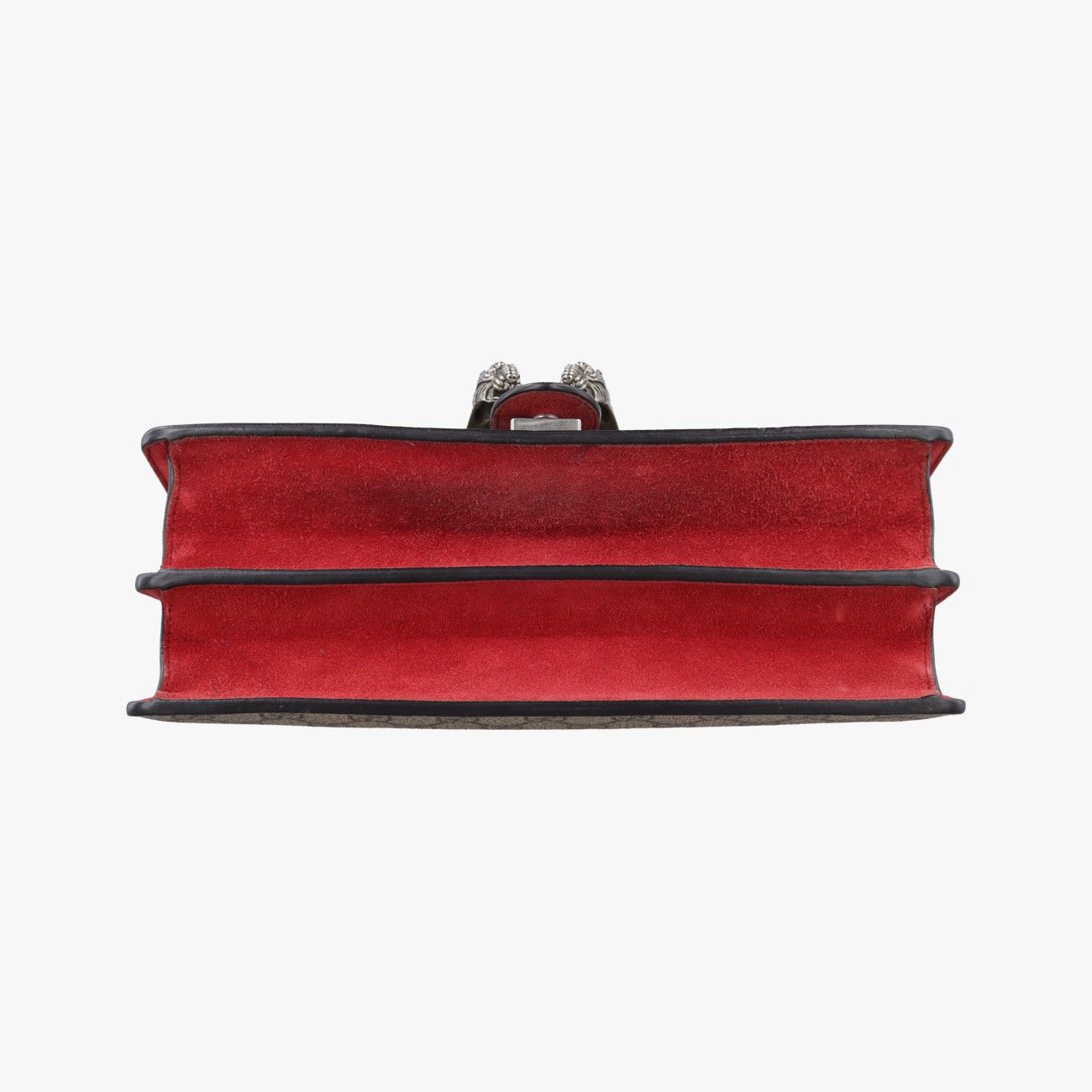 Gucci Dionysus Beige Red Canvas Suede Shoulder — view 3