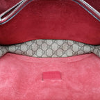 Gucci Dionysus Beige Red Canvas Suede Shoulder — view 9