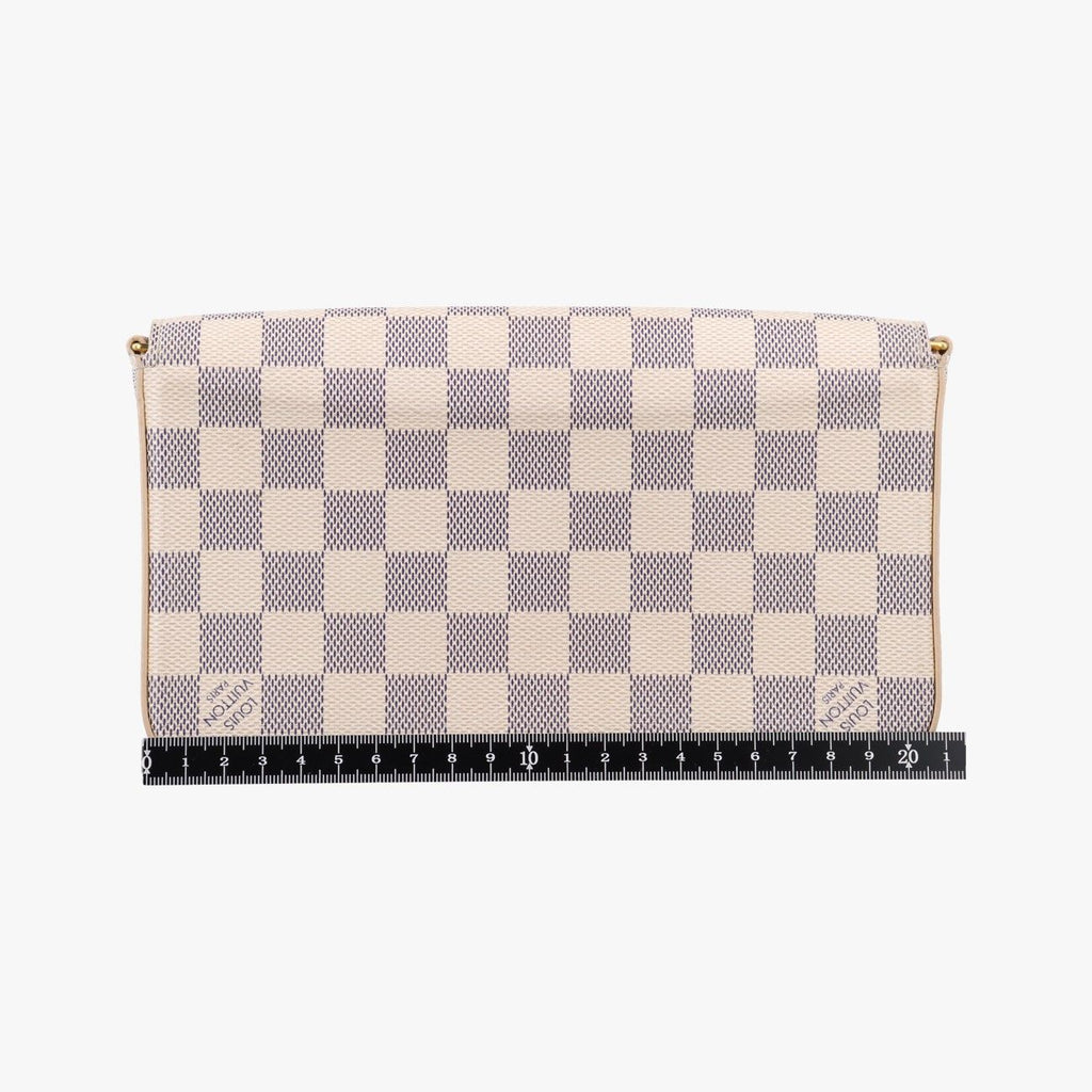 Louis Vuitton Pochette Felicie Azur Damier Canvas Shoulder — view 2