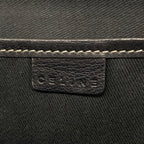 Celine Tote Boogie Gray Black Leather — view 8
