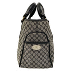 Celine Tote Boogie Gray Black Leather — view 4