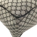 Celine Tote Boogie Gray Black Leather — view 6