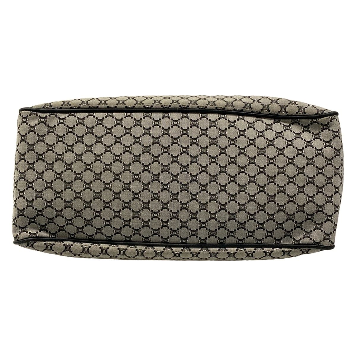 Celine Tote Boogie Gray Black Leather — view 5