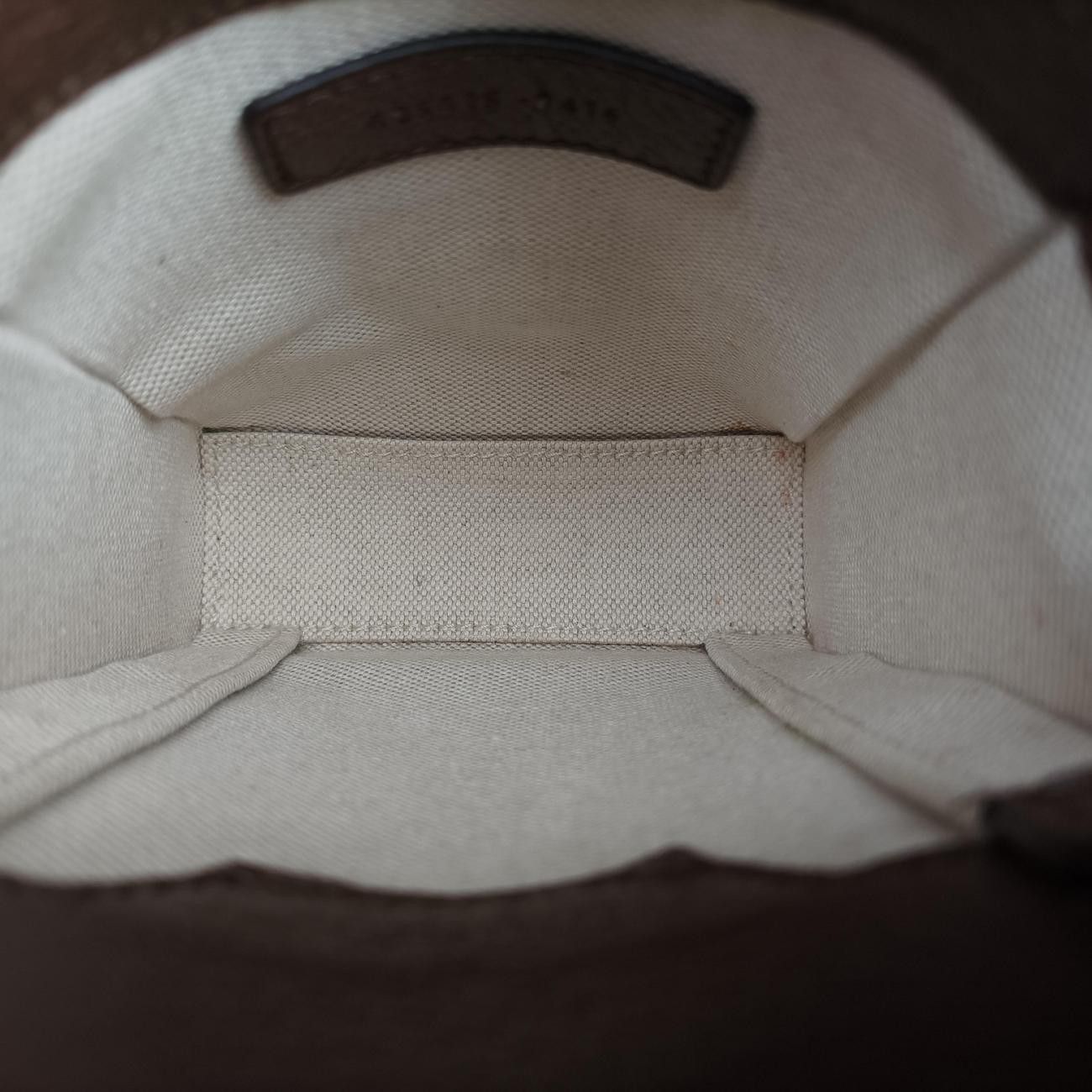 Gucci Horsebit Beige Multicolor Canvas Shoulder — view 9
