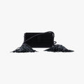Saint Laurent Fringe Monogram Opium Box Black Plexiglass