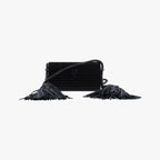 Saint Laurent Fringe Monogram Opium Box Black Plexiglass