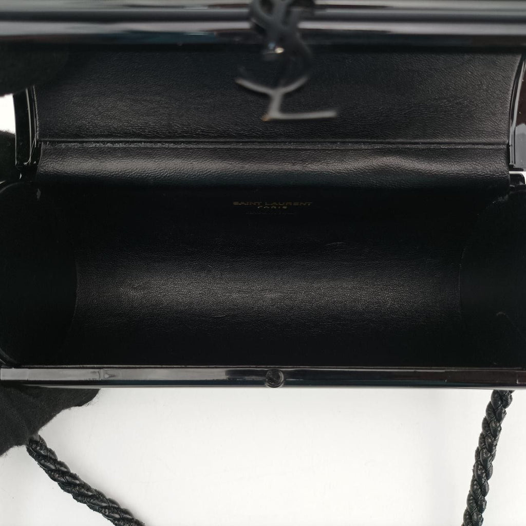 Saint Laurent Fringe Monogram Opium Box Black Plexiglass — view 9