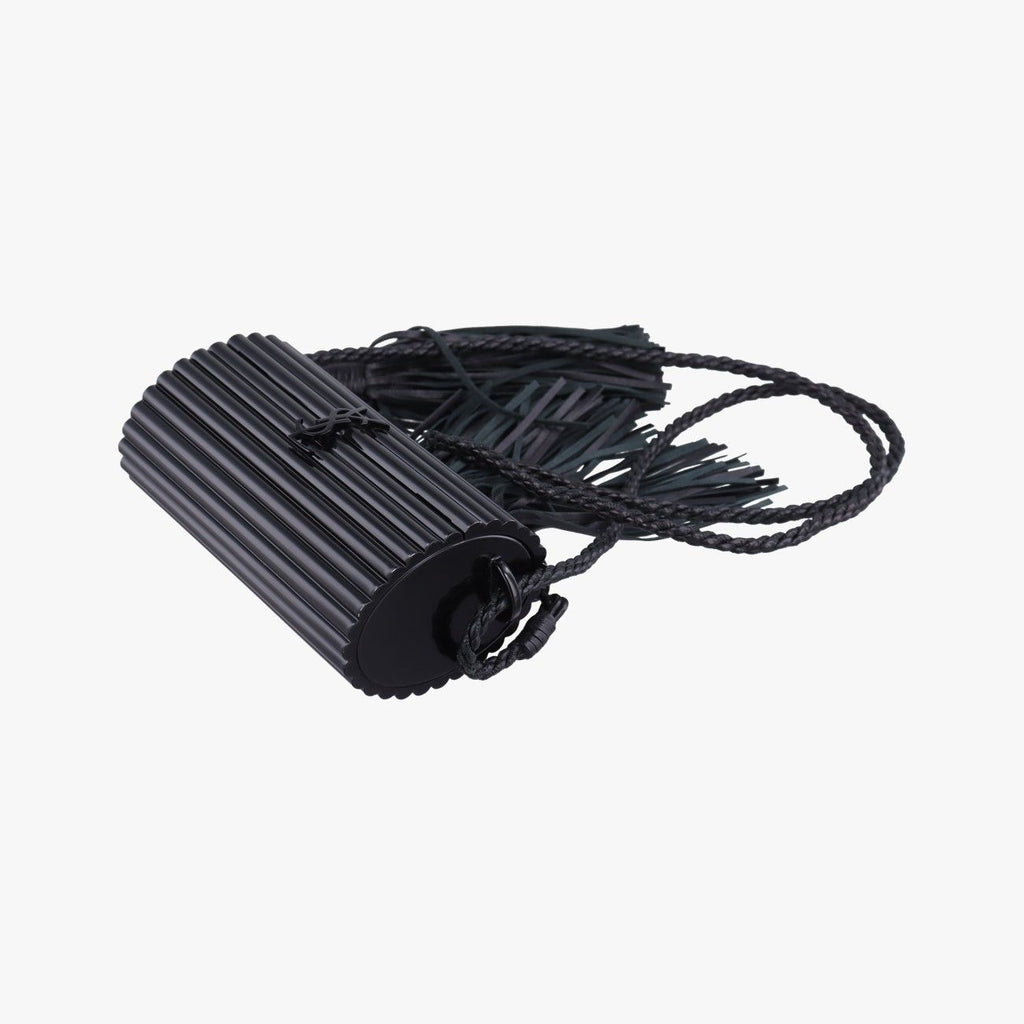 Saint Laurent Fringe Monogram Opium Box Black Plexiglass — view 4