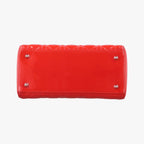 Dior Lady Red Patent Handbag — view 3