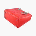 Dior Lady Red Patent Handbag — view 4