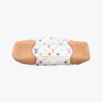 Louis Vuitton Judy MM White Monogram Multicolor Shoulder — view 3