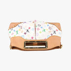 Louis Vuitton Judy MM White Monogram Multicolor Shoulder — view 8