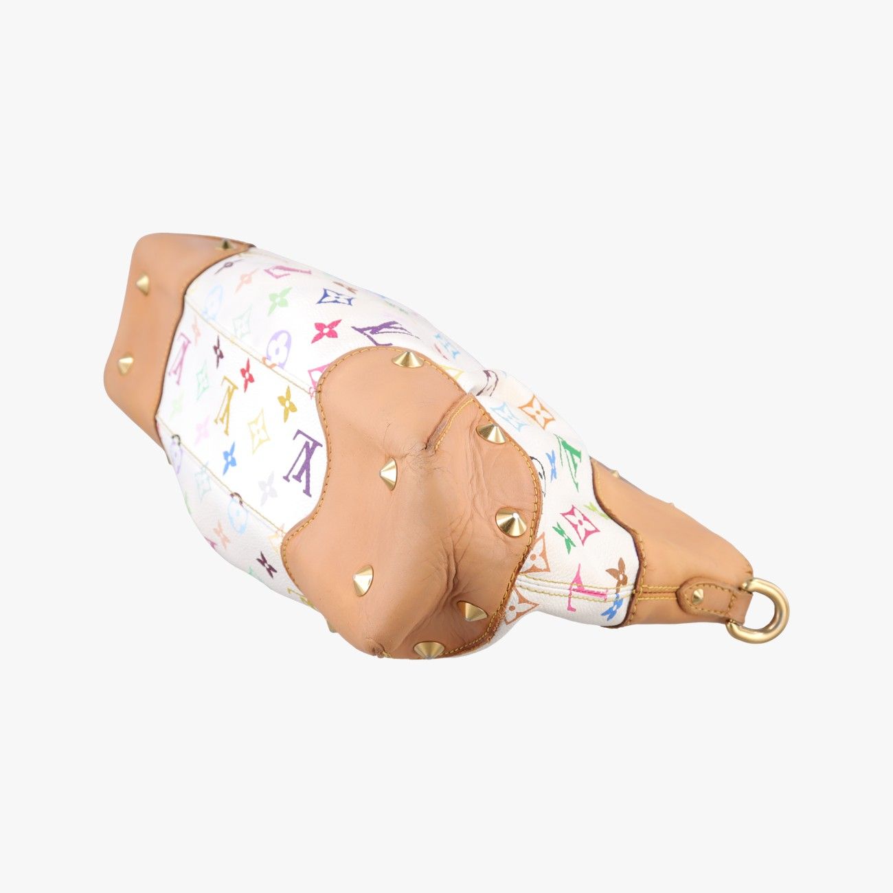 Louis Vuitton Judy MM White Monogram Multicolor Shoulder — view 6