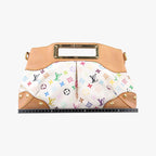 Louis Vuitton Judy MM White Monogram Multicolor Shoulder — view 2