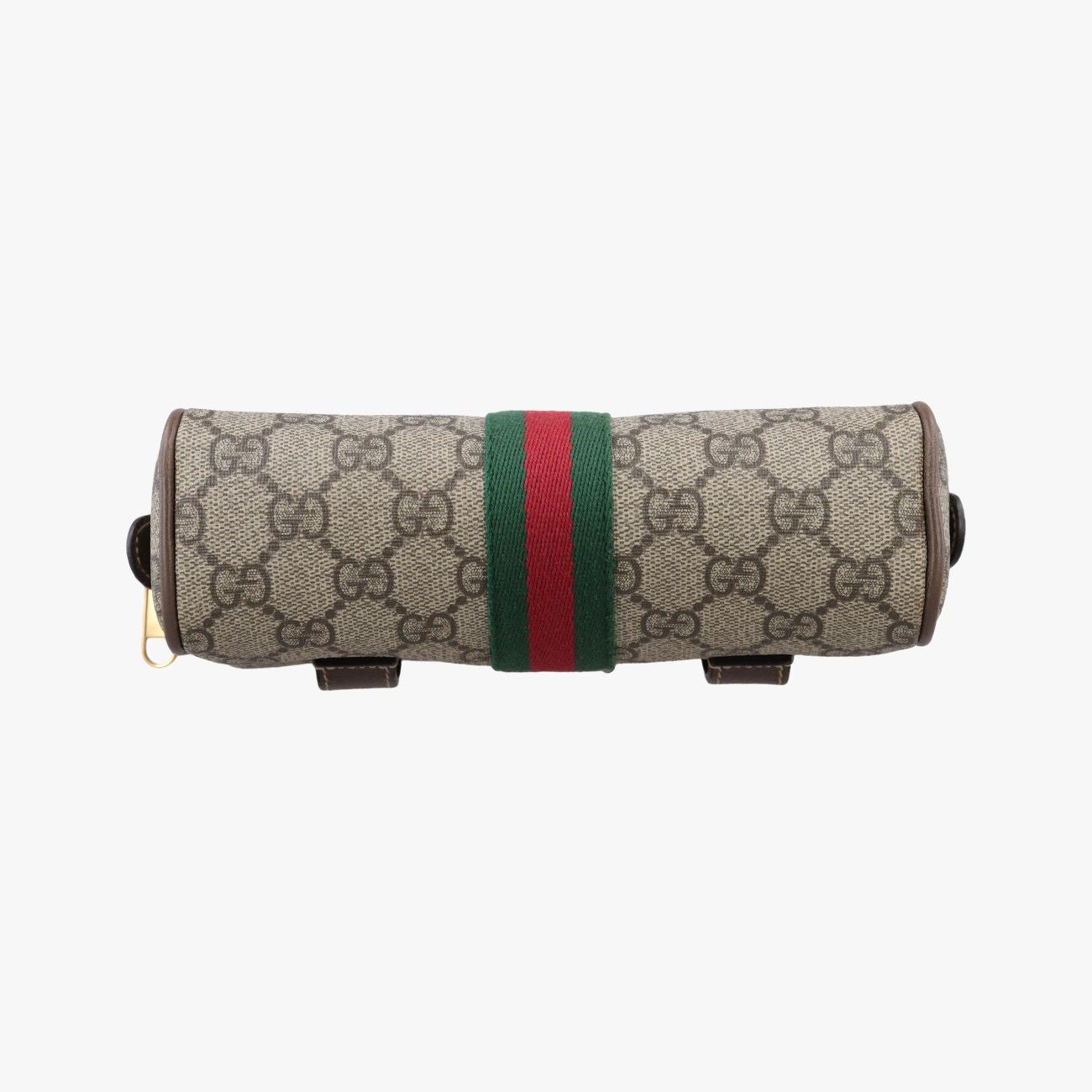 Gucci Ophidia Brown Canvas Handbag — view 3