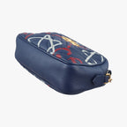 Gucci GG Marmont Blue Leather Shoulder — view 4