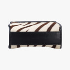 Gucci Zebra Print Beige Black Calf Hair Leather Shoulder — view 3