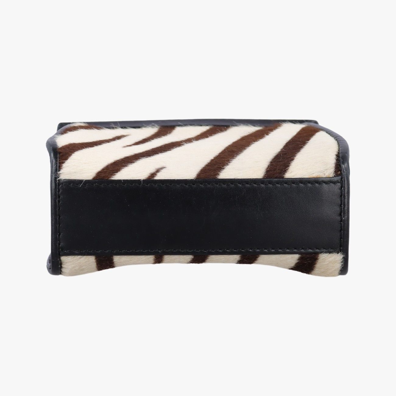 Gucci Zebra Print Beige Black Calf Hair Leather Shoulder — view 3