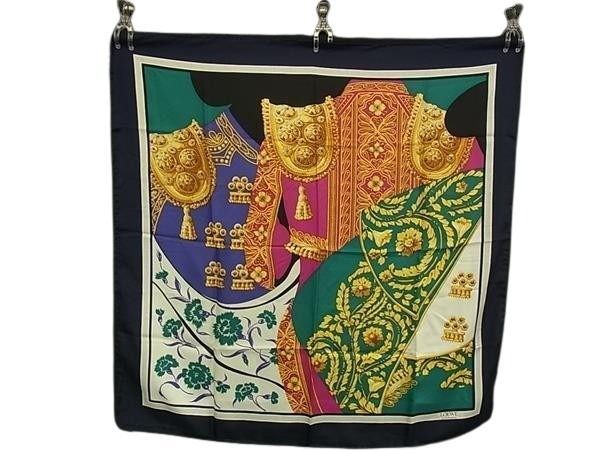 Loewe Scarf Multicolor Silk 100% Large Shawl