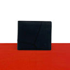 Loewe Puzzle Bifold Coin Wallet Anagram Logo Classic Calfskin Black