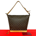 Louis Vuitton Amfar Three Vanity Star Monogram Leather Shoulder Bag Brown