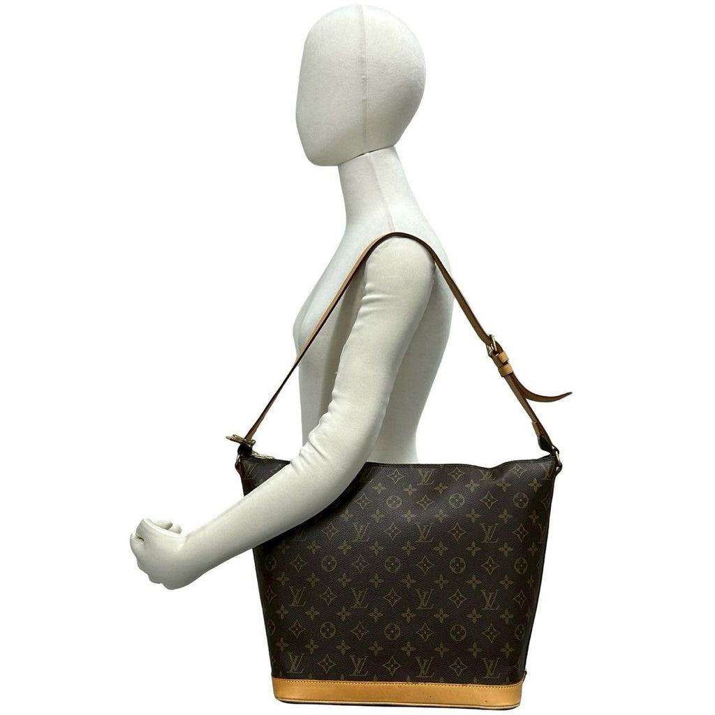 Louis Vuitton Amfar Three Vanity Star Monogram Leather Shoulder Bag Brown — view 2