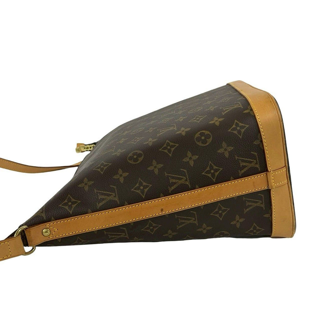 Louis Vuitton Amfar Three Vanity Star Monogram Leather Shoulder Bag Brown — view 5
