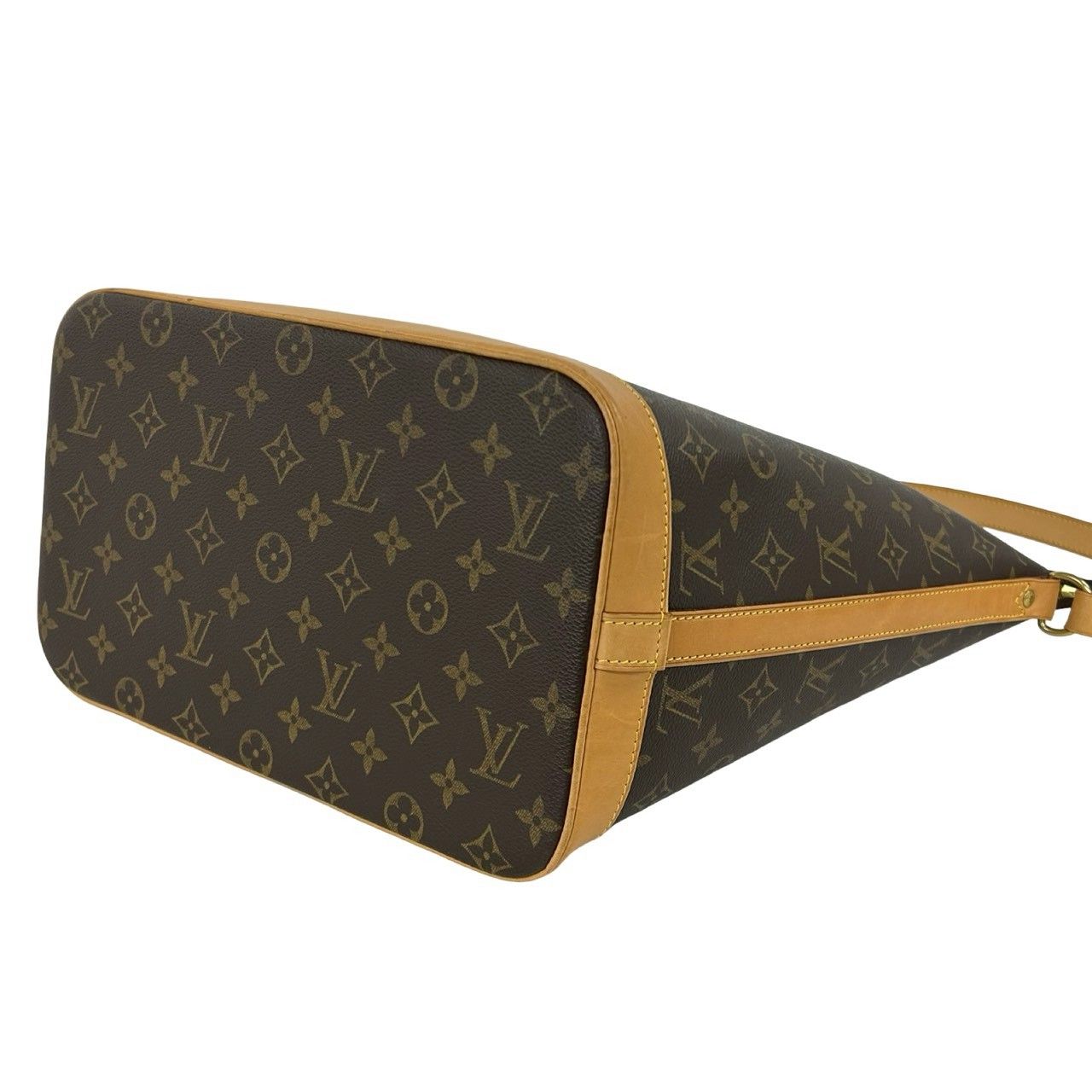 Louis Vuitton Amfar Three Vanity Star Monogram Leather Shoulder Bag Brown — view 8