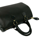 Louis Vuitton Vintage Speedy 25 Epi Leather Boston Bag Noir — view 4