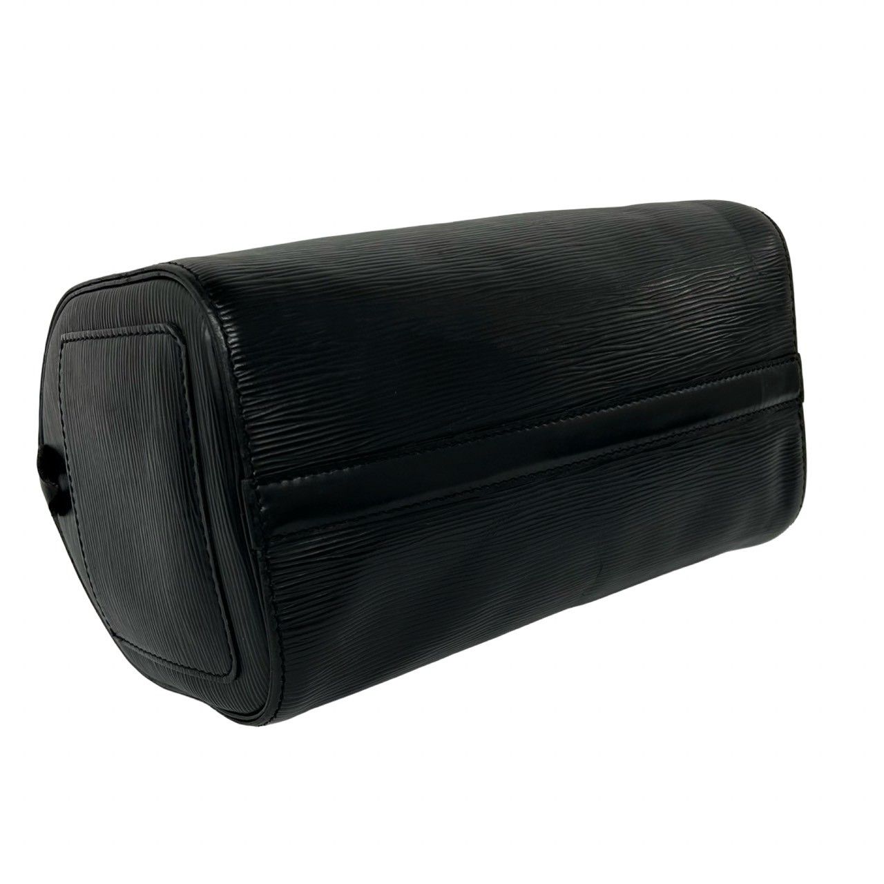 Louis Vuitton Vintage Speedy 25 Epi Leather Boston Bag Noir — view 7