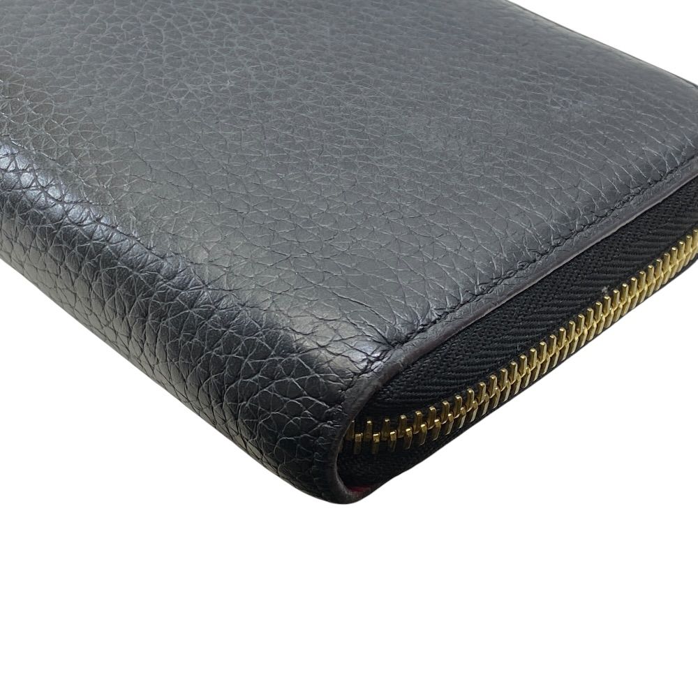 Louis Vuitton Comete Wallet Portefeuille L-shaped Zipper Leather Black Pink — view 3