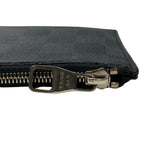 Louis Vuitton Zippy Coin Purse Damier Graphite Gray Black Practicality Compact — view 5