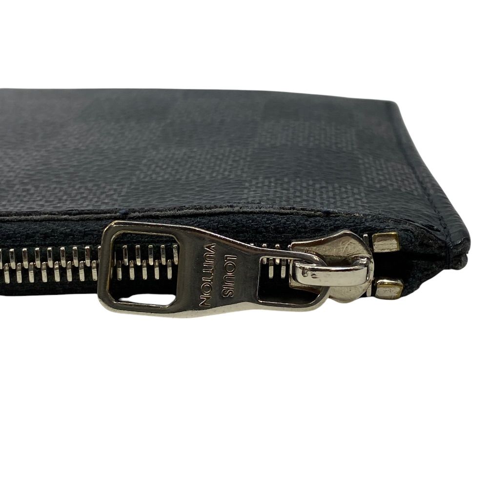 Louis Vuitton Zippy Coin Purse Damier Graphite Gray Black Practicality Compact — view 5