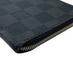 Louis Vuitton Zippy Coin Purse Damier Graphite Gray Black Practicality Compact — view 4