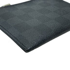 Louis Vuitton Zippy Coin Purse Damier Graphite Gray Black Practicality Compact — view 3