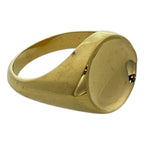 Bottega Veneta Oval Ring Gold High Quality Presence Accent — view 8