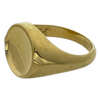 Bottega Veneta Oval Ring Gold High Quality Presence Accent — view 7