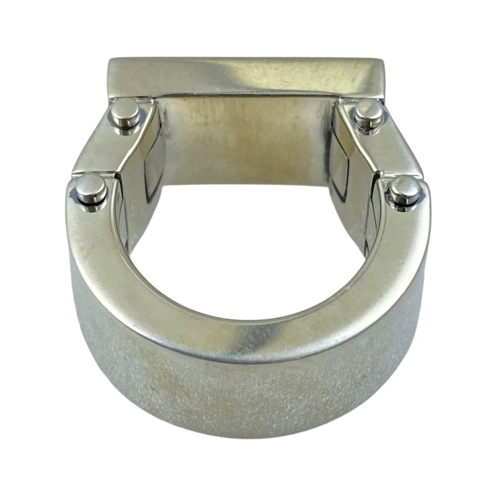 Bottega Veneta Bolt Ring Silver Pink High Quality Presence Accent — view 5